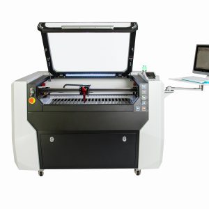 Pro Line CO₂ Laser Graveer‑ en Snijmachine Serie 6 – industriële laser graveermachine voor hout, kunststof en acryl